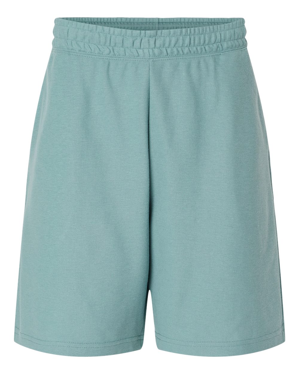 Front View of Arctic Pique Unisex Gym Shorts - 2PQ