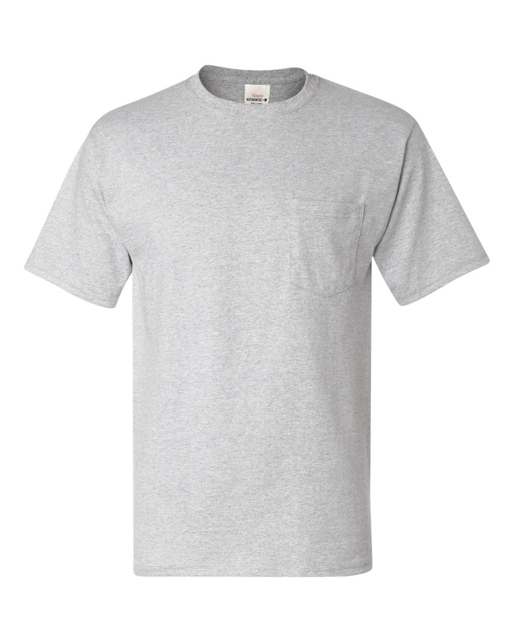 Ash Authentic Pocket T-Shirt - 5590