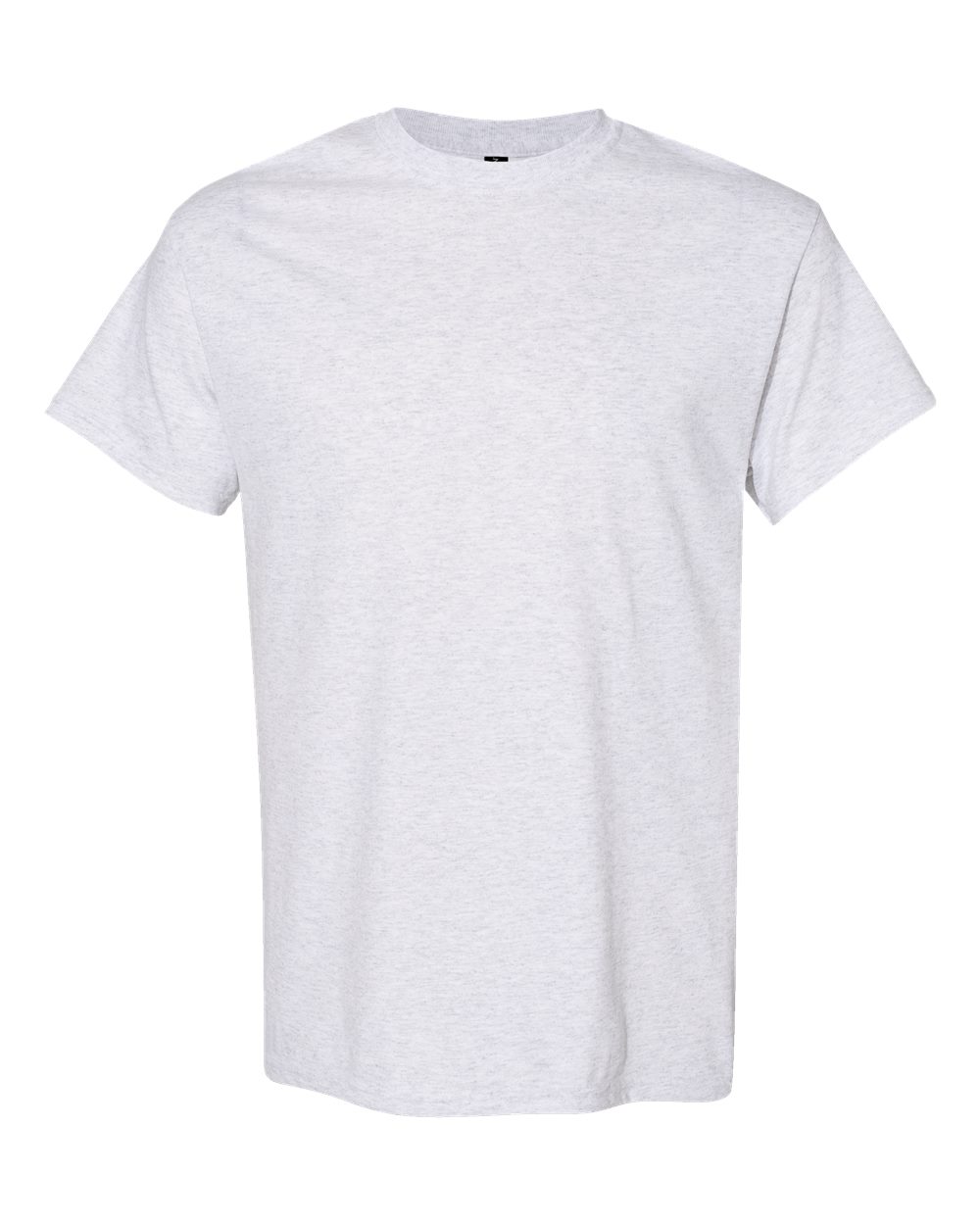 Front View of Ash Heavy Cotton™ T-Shirt - 5000