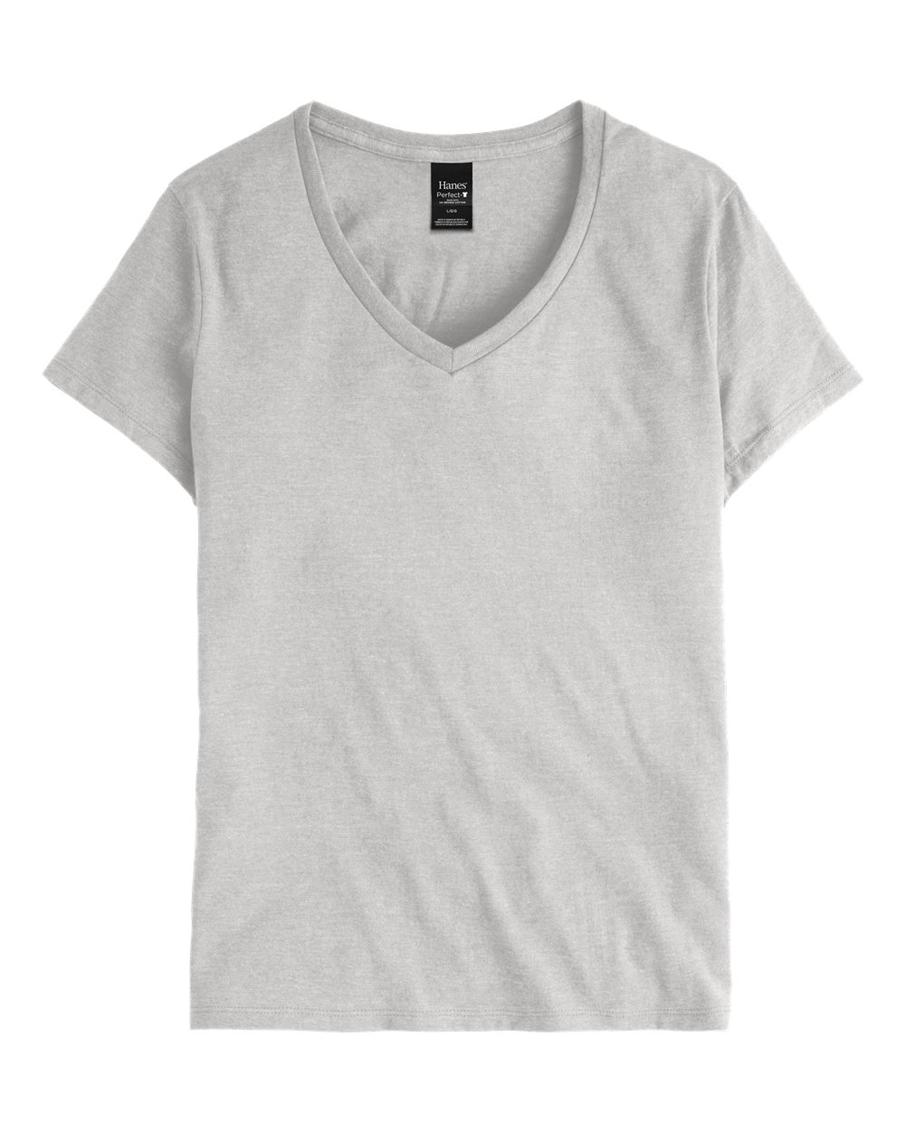 Front View of Ash Perfect-T Women’s V-Neck T-Shirt - S04V