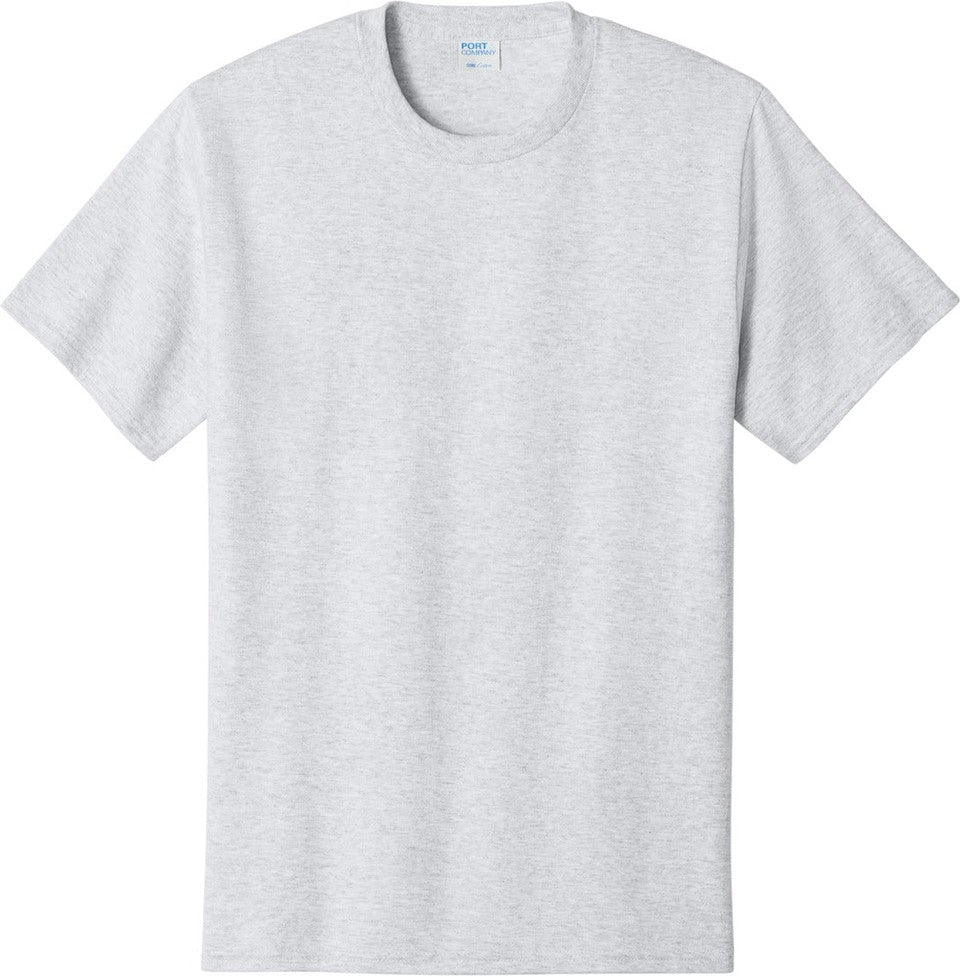Front View of Ash Port & Co Tall Core Cotton Tee PC54T