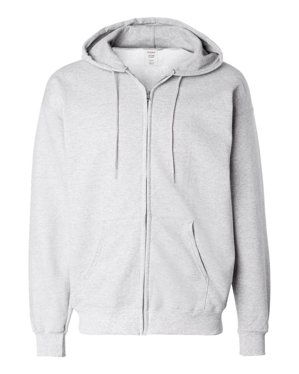Ash Ultimate Cotton® Full-Zip Hooded Sweatshirt - F280