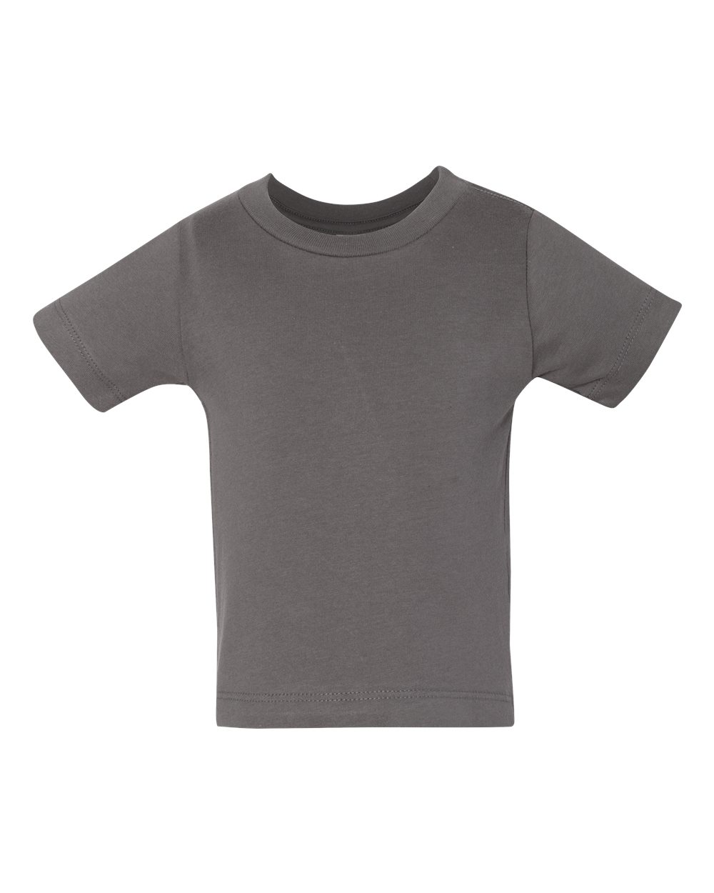 Front View of Asphalt Infant Jersey Tee - 3001B
