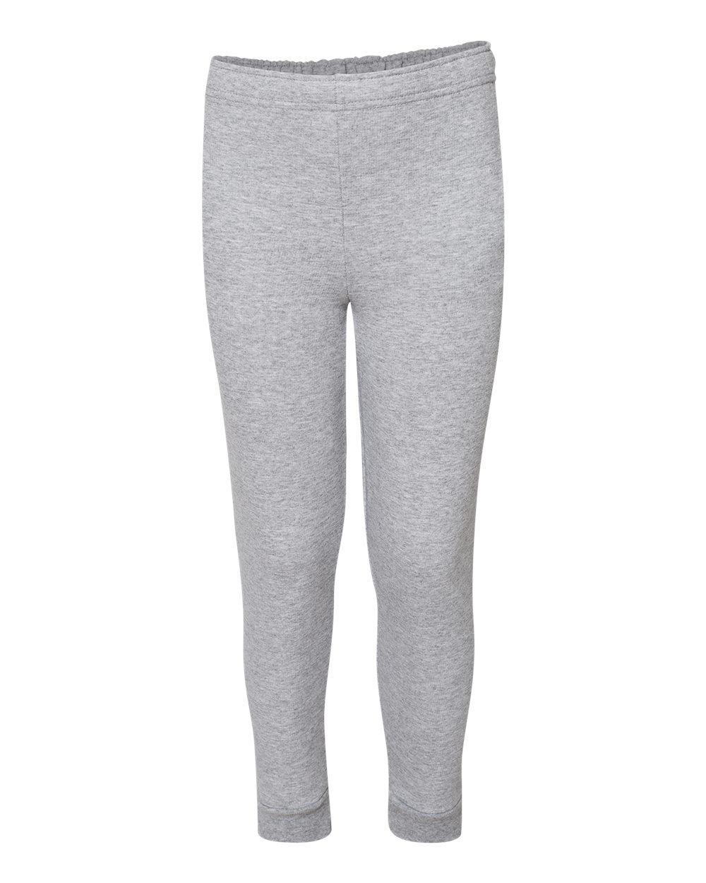 Front View of Athletic Heather NuBlend® Youth Joggers - 975YR