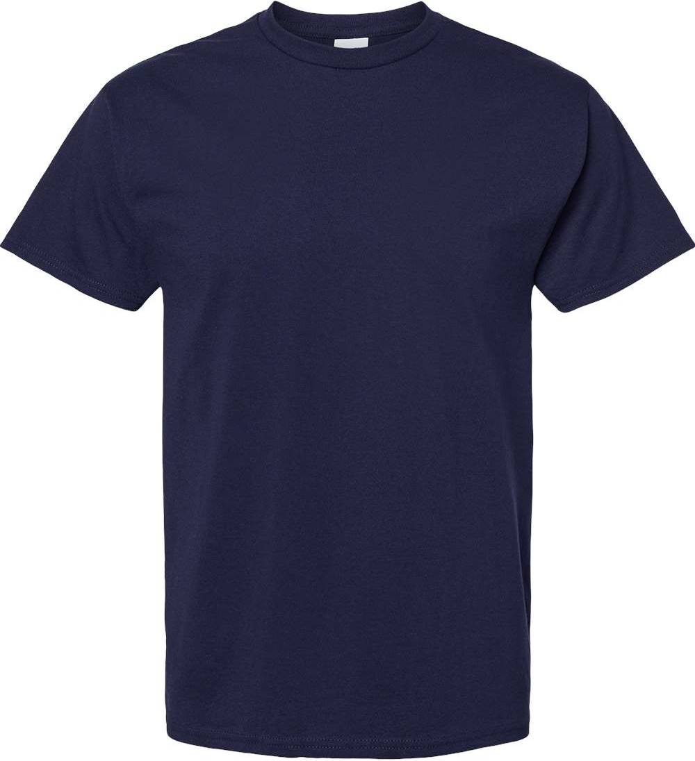 Front View of Athletic Navy Essential-T T-Shirt - 5280