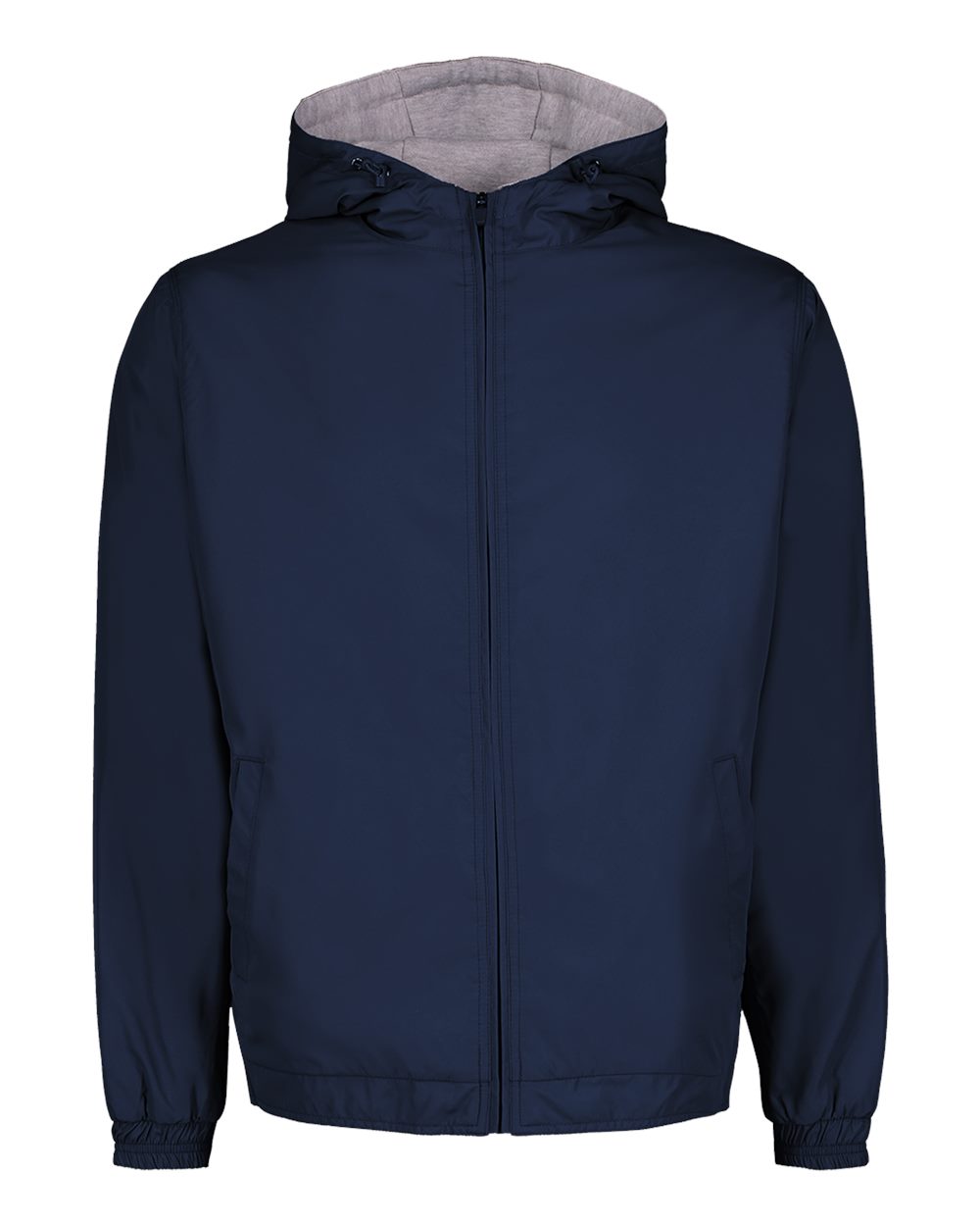 Front View of Athletic Navy Liberty Jacket - 16601