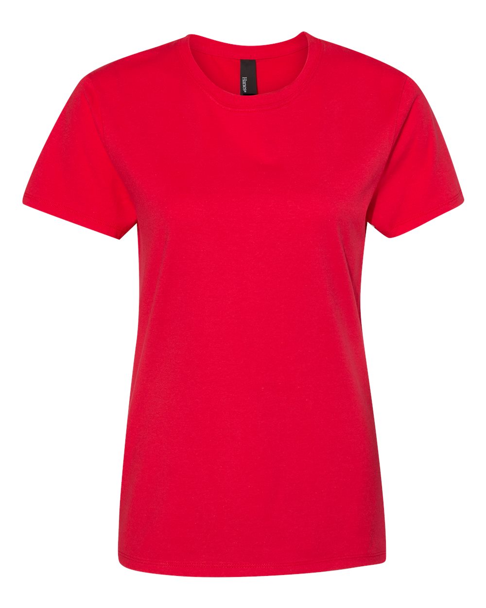 Front View of Athletic Red Perfect-T Women’s T-Shirt - SL04