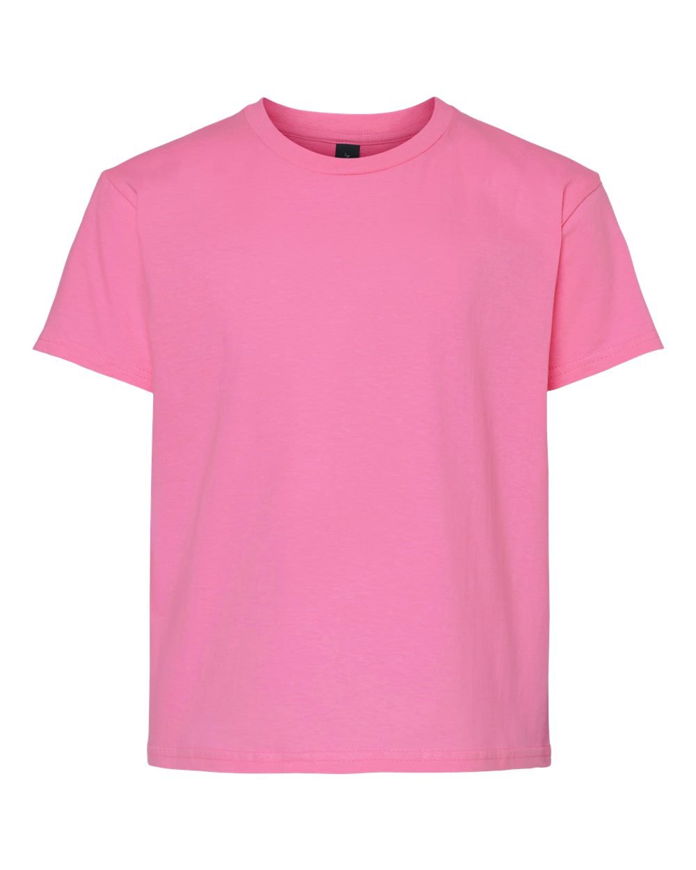 Front View of Azalea Light Cotton Youth T-Shirt - 3000B