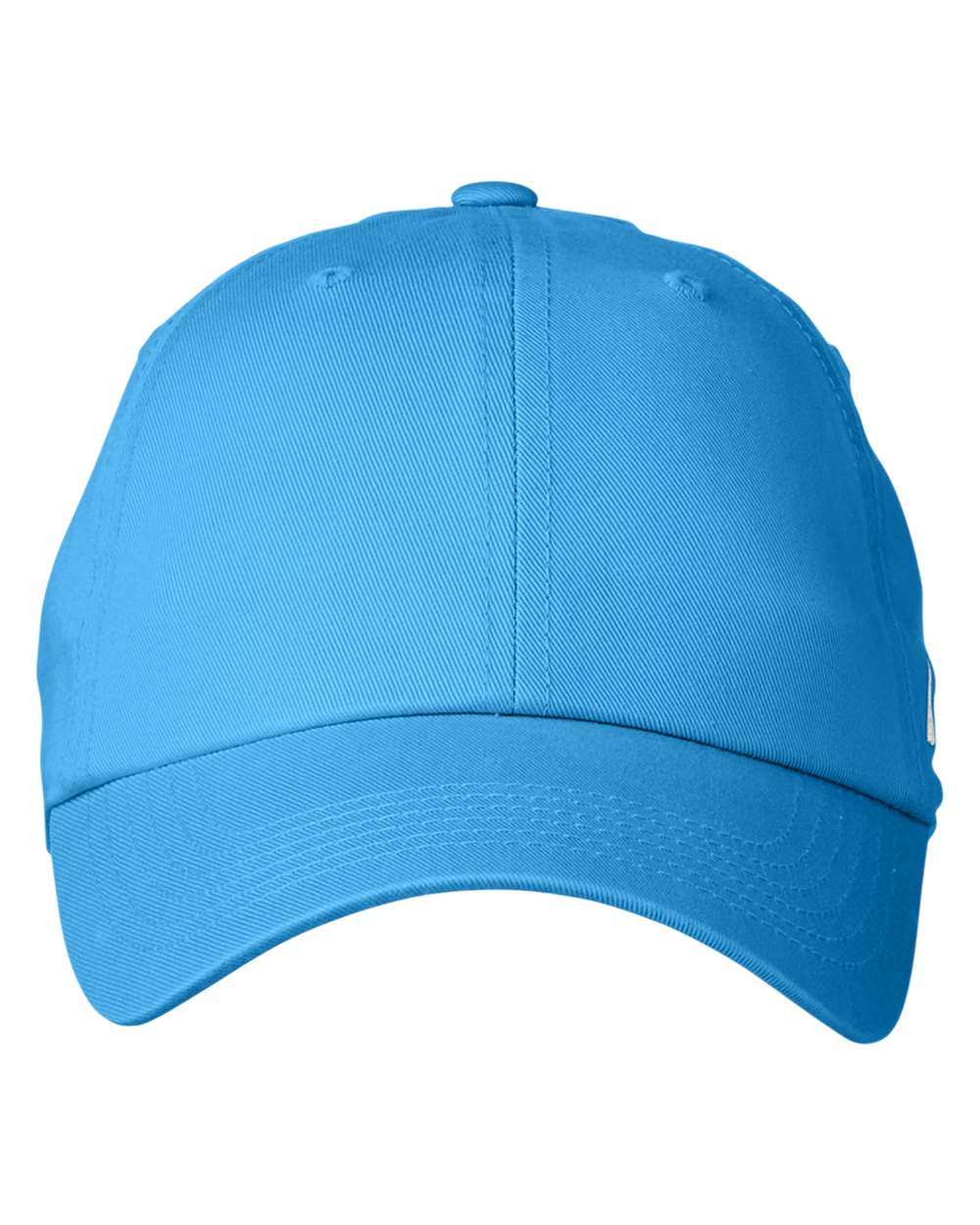 Front View of Azure Blue J-Class Baseball Cap - N17606