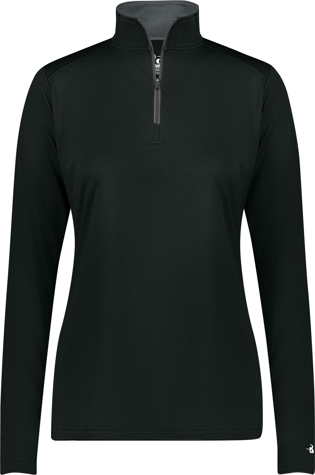 BA BLACK/GRAPHITE LADIES B-CORE 1/4  ZIP