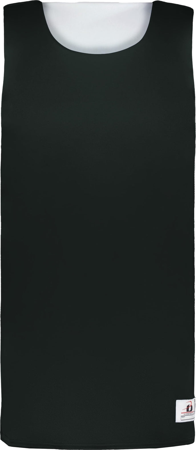 Front View of BA BLACK/WHITE B-CORE REVERSIBLE JERSEY