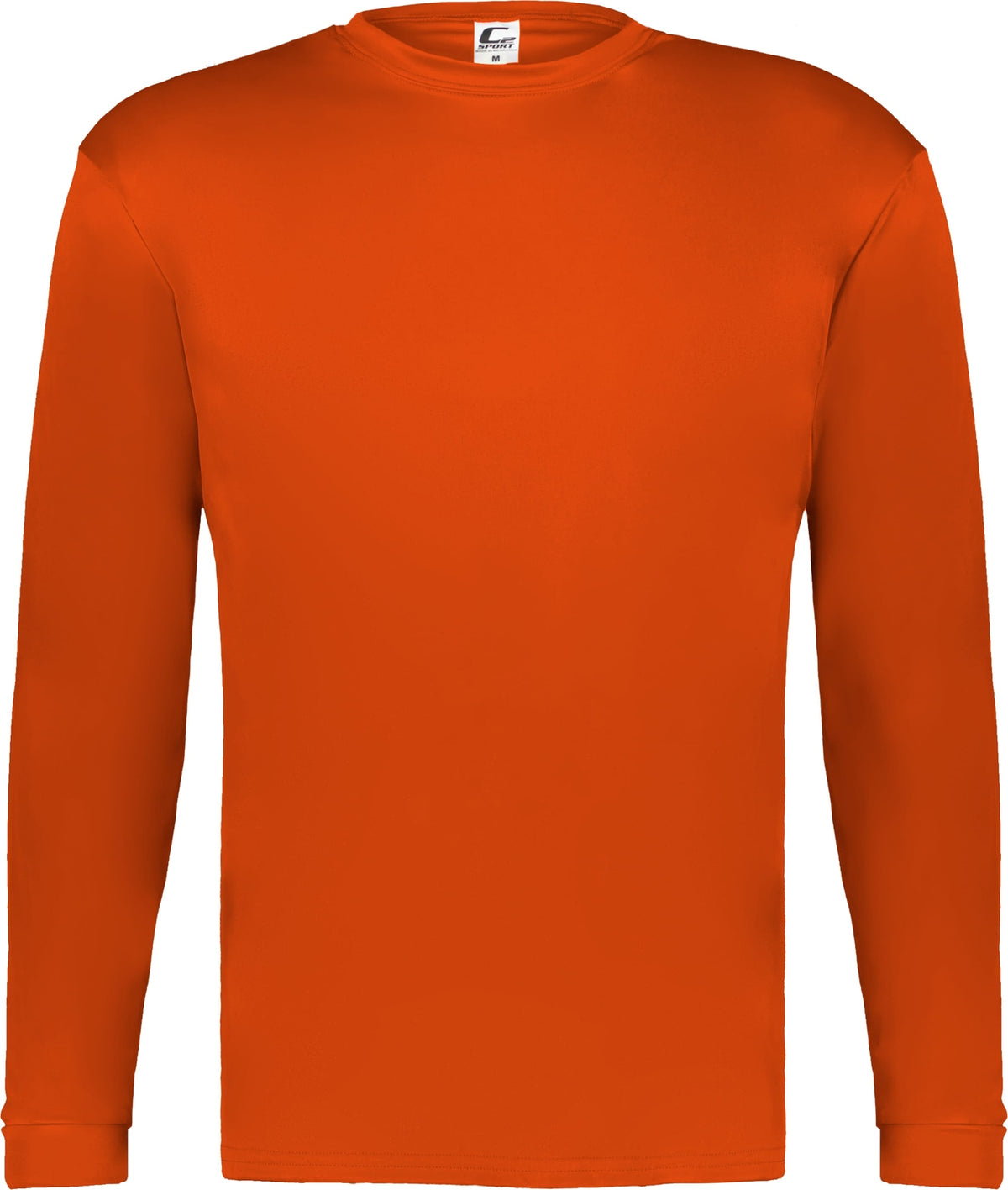 Front View of BA BURNT ORANGE C2 L/S TEE