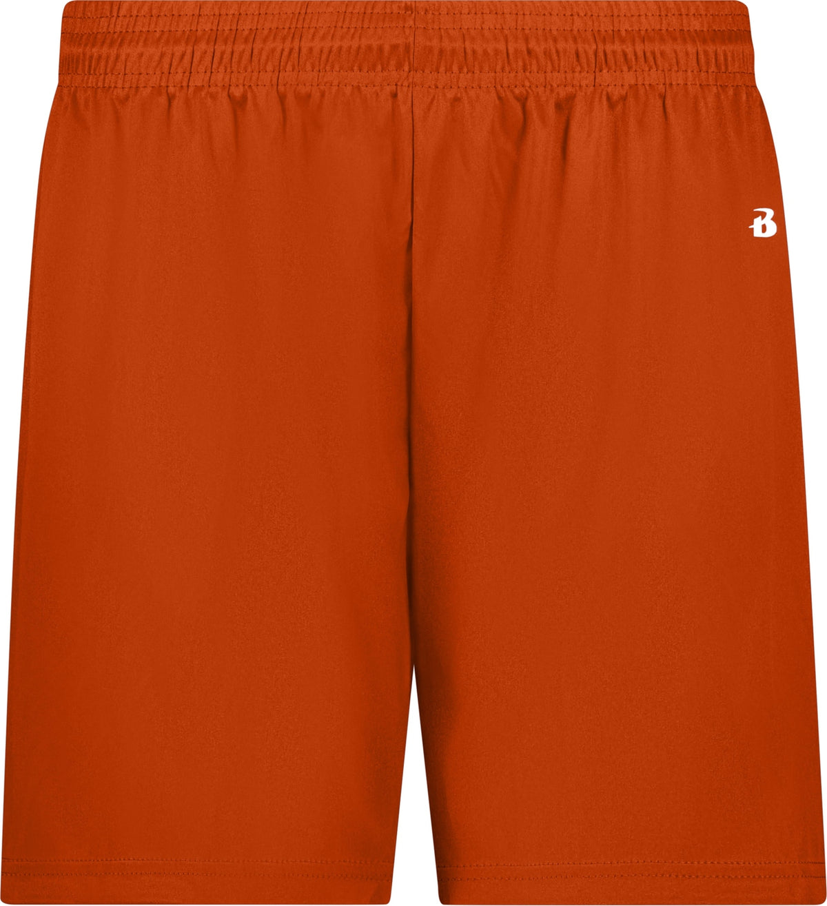 Front View of BA BURNT ORANGE LADIES B-CORE SHORT