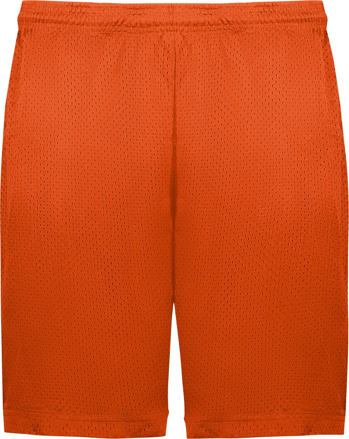 Front View of BA BURNT ORANGE MESH/TRICOT SHORT