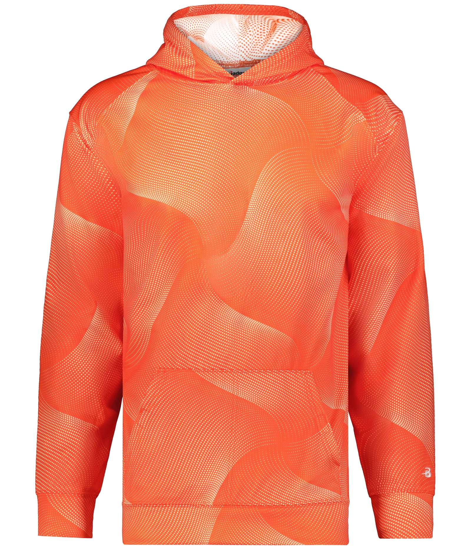 BA BURNT ORANGE WARP YOUTH WARP HOODIE