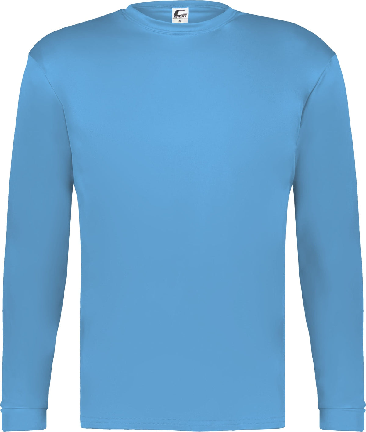 Front View of BA COLUMBIA BLUE C2 L/S TEE