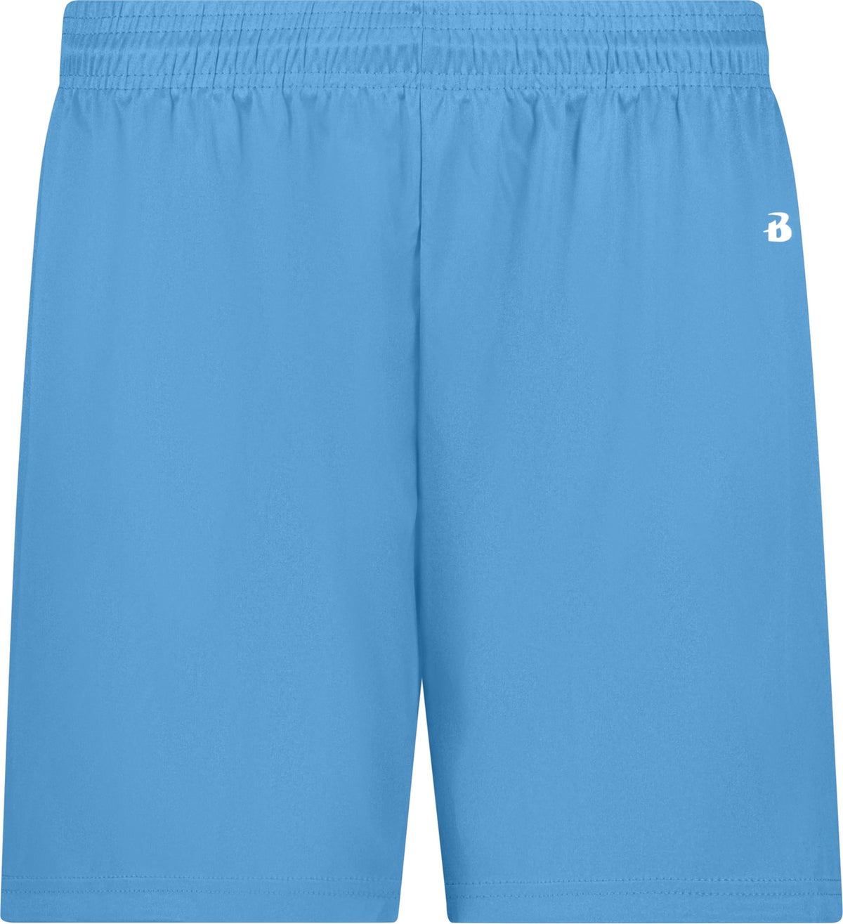 Front View of BA COLUMBIA BLUE GIRLS B-CORE SHORT