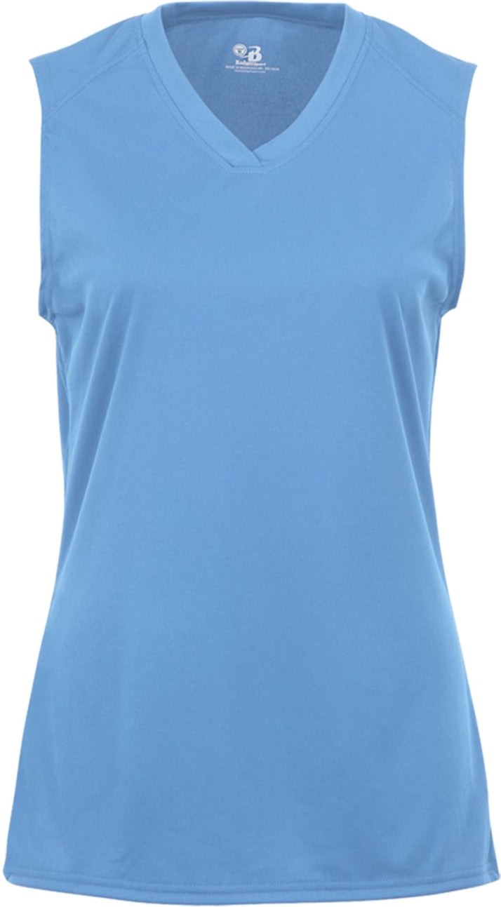 BA COLUMBIA BLUE GIRLS B-CORE SLEEVELESS TANK