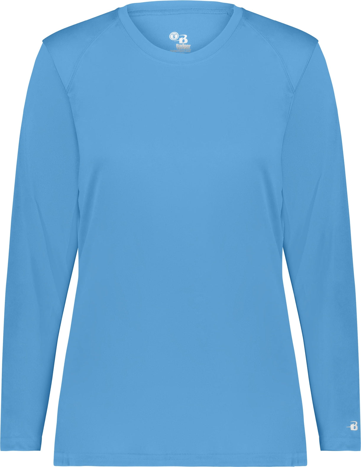 BA COLUMBIA BLUE LADIES B-CORE L/S TEE