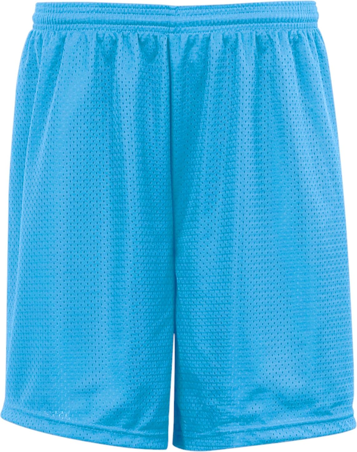 Front View of BA COLUMBIA BLUE YOUTH MESH/TRICOT SHORT
