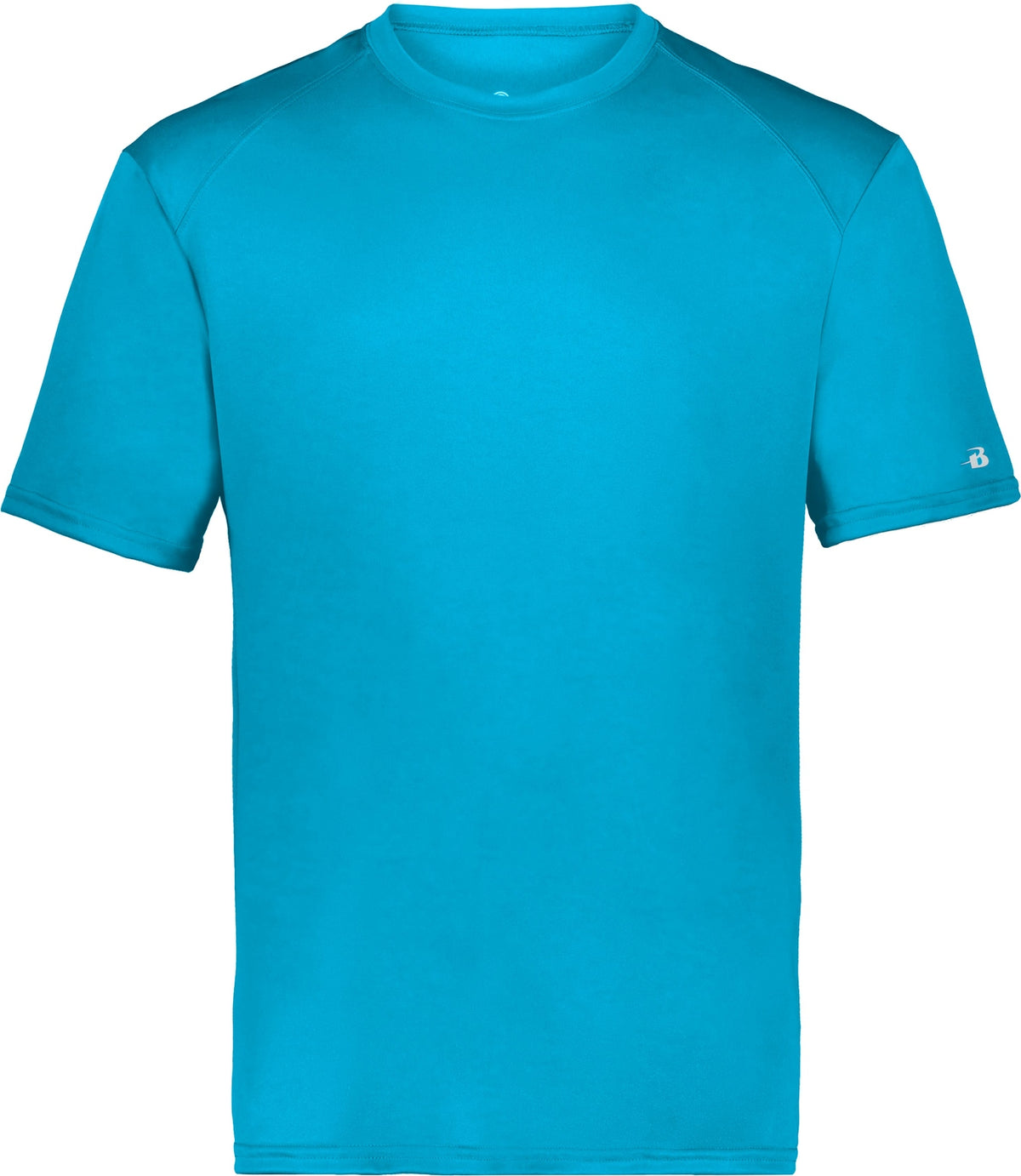 Front View of BA ELECTRIC BLUE B-CORE TEE