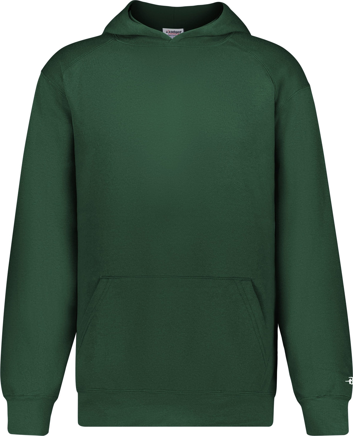 Front View of BA FOREST YOUTH ATHLTIC FLEECE HOODIE