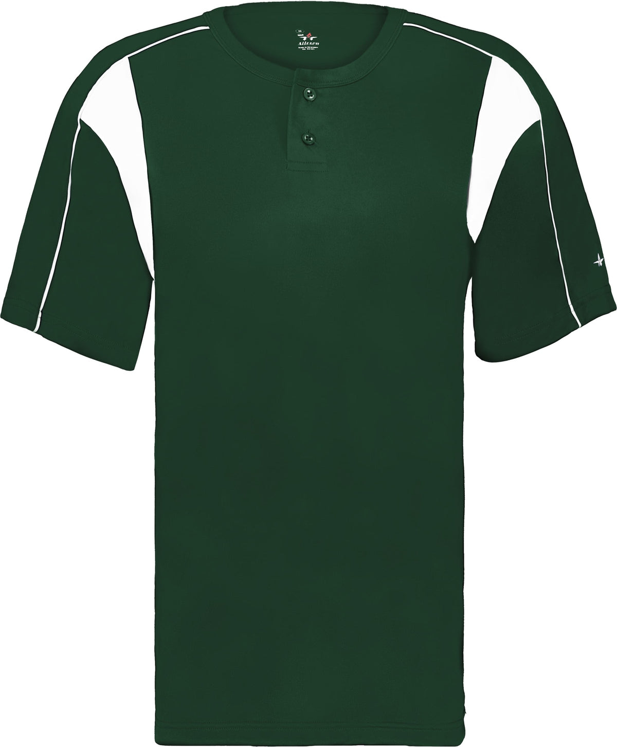 Front View of BA FOREST/WHITE PRO PLACKET
