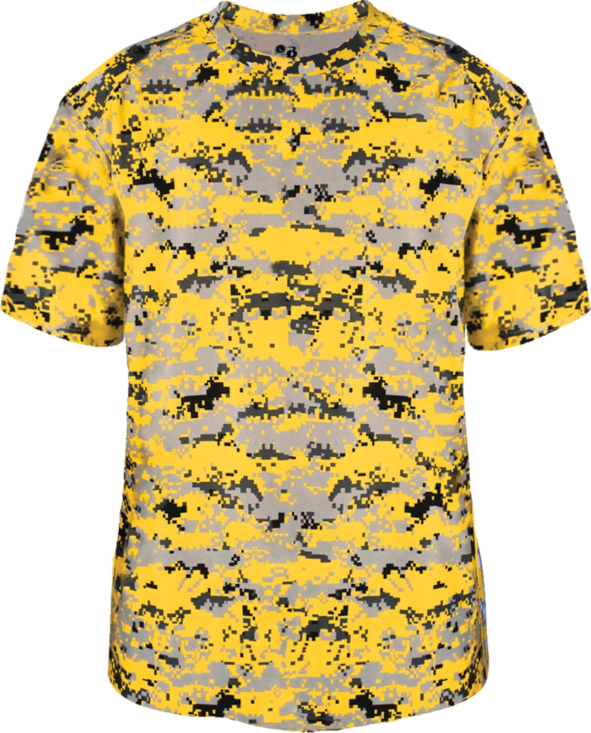 Front View of BA GOLD DIGITAL YOUTH DIGITAL TEE