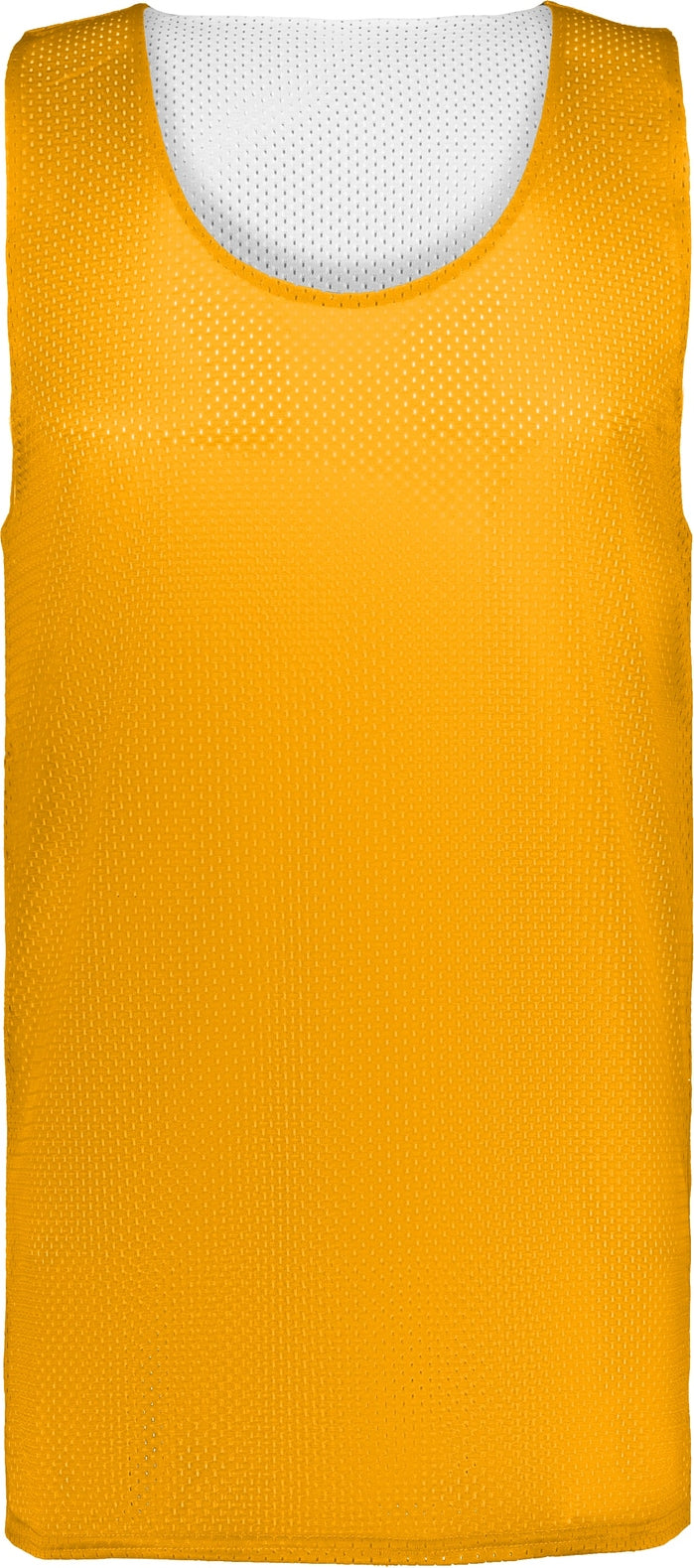 BA GOLD/WHITE MESH REVERSIBLE JERSEY