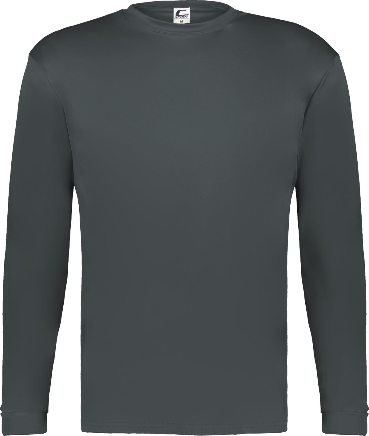 Front View of BA GRAPHITE C2 L/S TEE