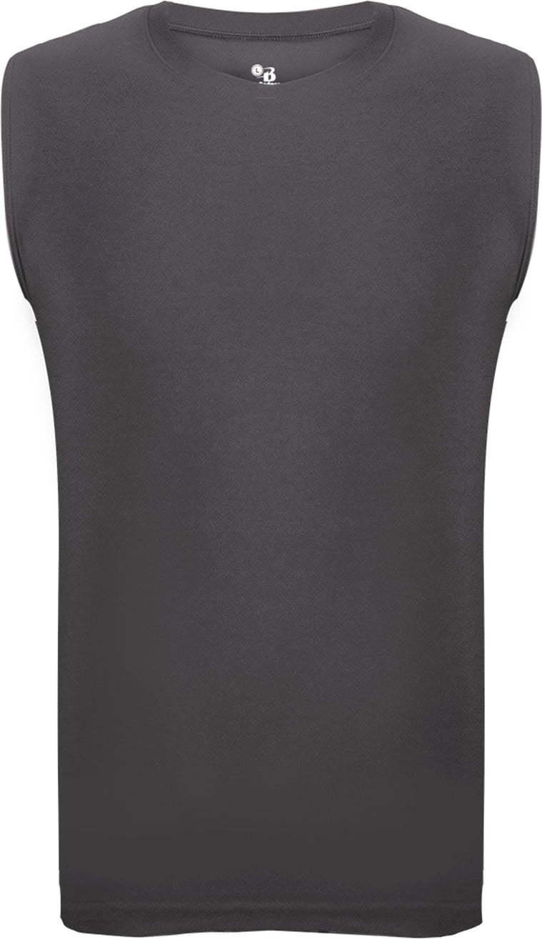 Front View of BA GRAPHITE PRO COMPRESSION SLEEVELESS CRE