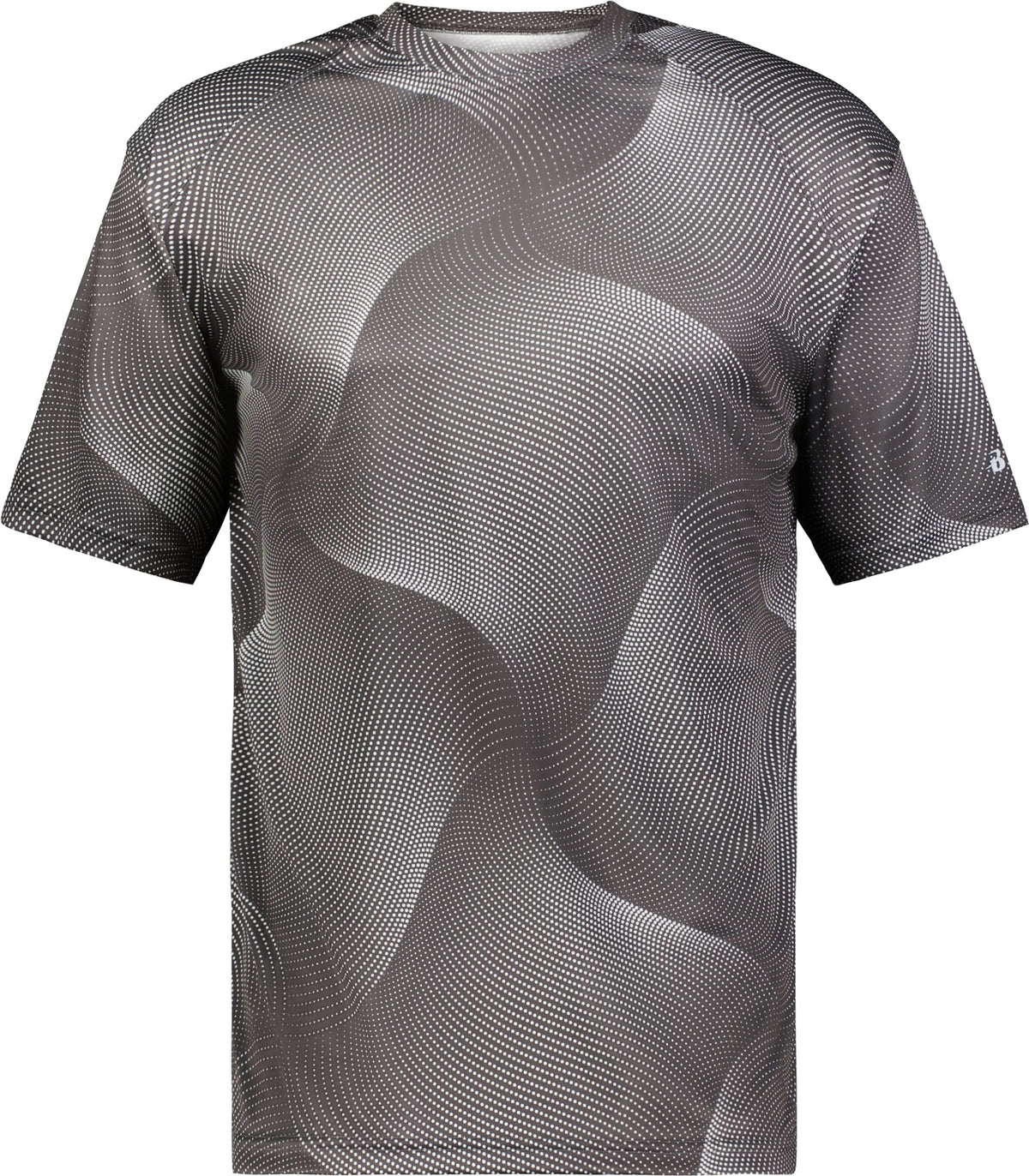 Front View of BA GRAPHITE WARP WARP TEE
