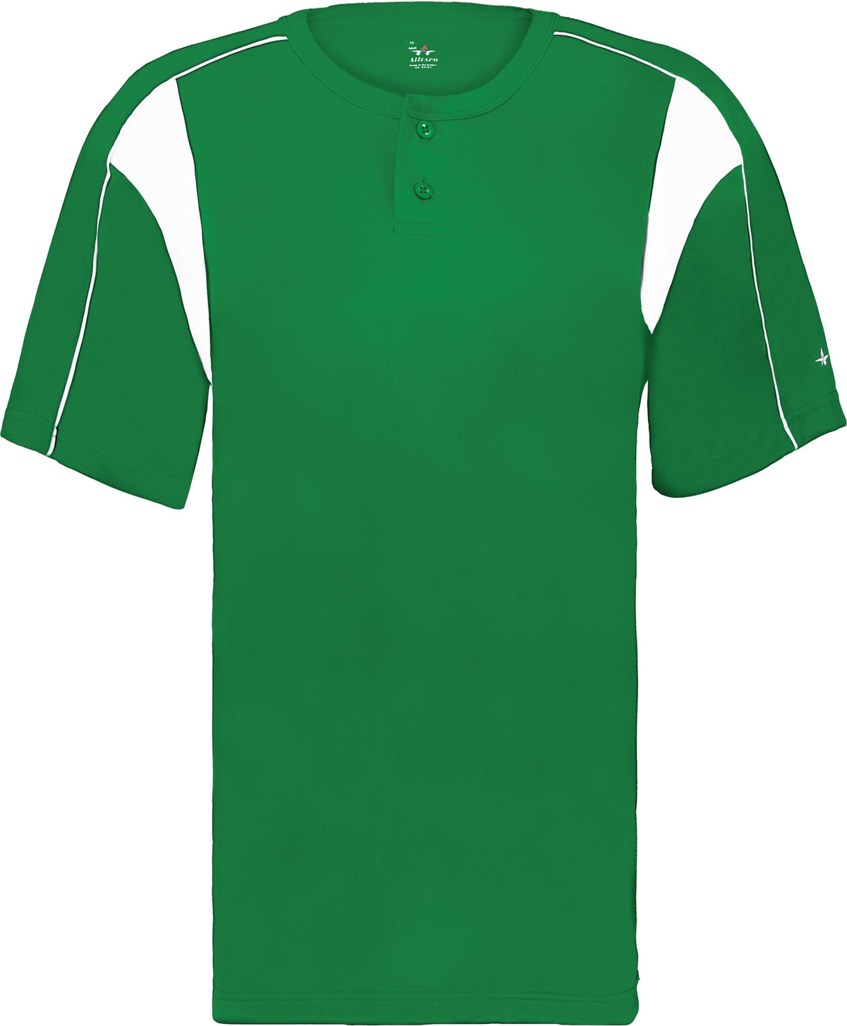 Front View of BA KELLY/WHITE YOUTH PRO PLACKET