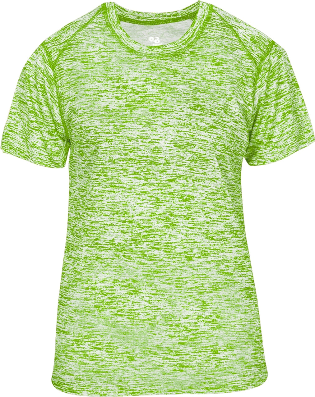 Front View of BA LIME BLEND BLEND LADIES' TEE