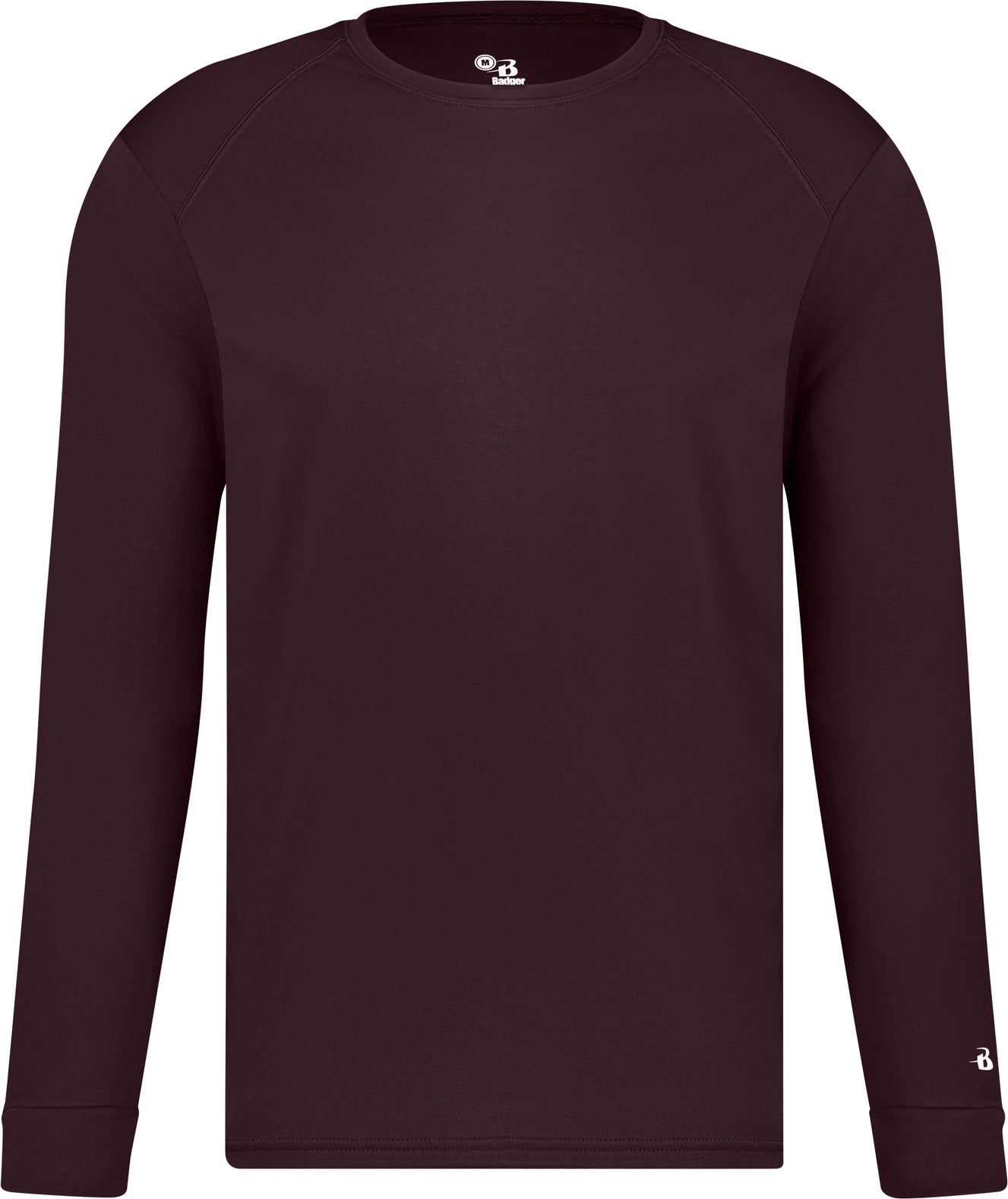 BA MAROON B-CORE L/S TEE