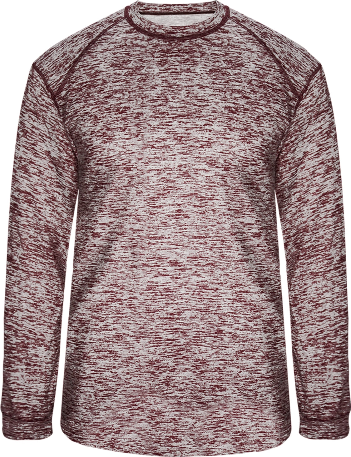 BA MAROON BLEND BLEND L/S TEE