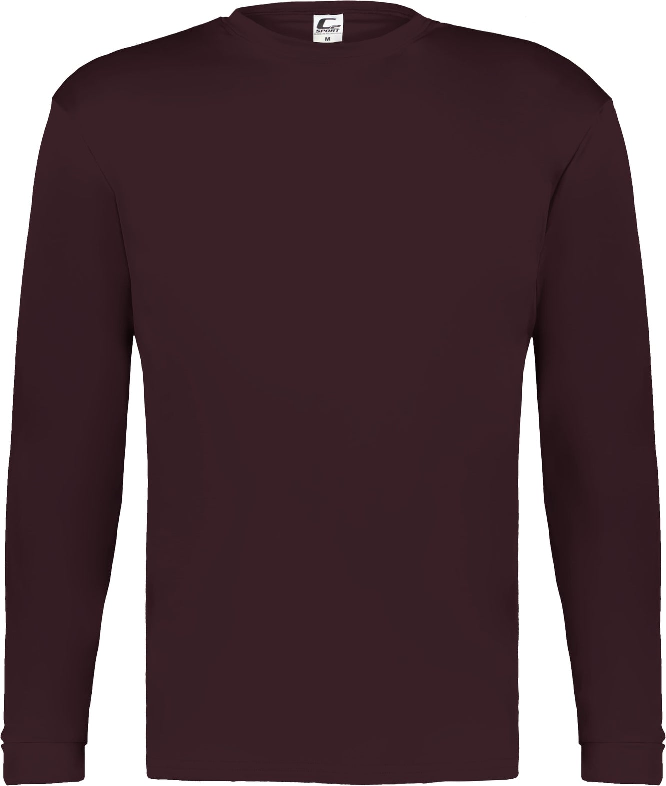 BA MAROON C2 L/S TEE