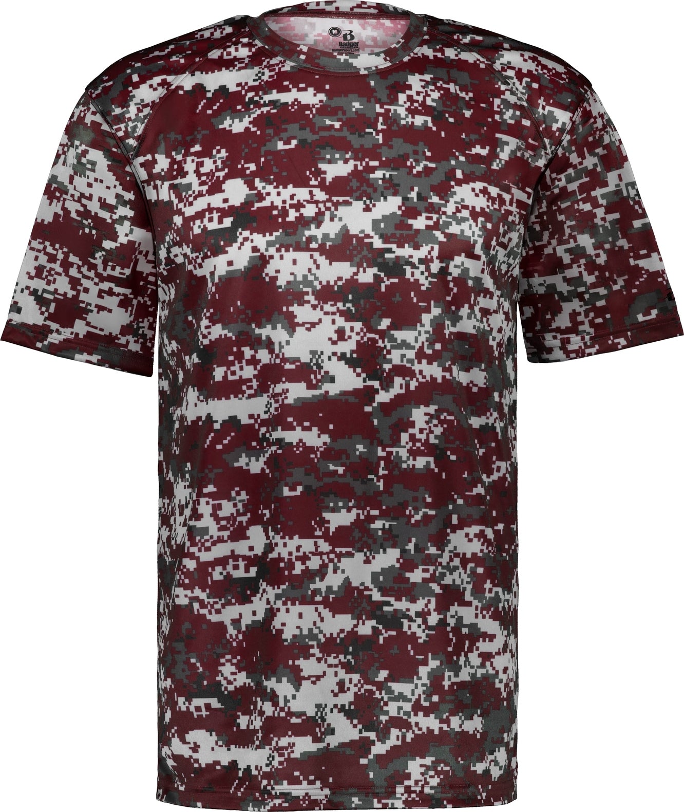 BA MAROON DIGITAL DIGITAL TEE