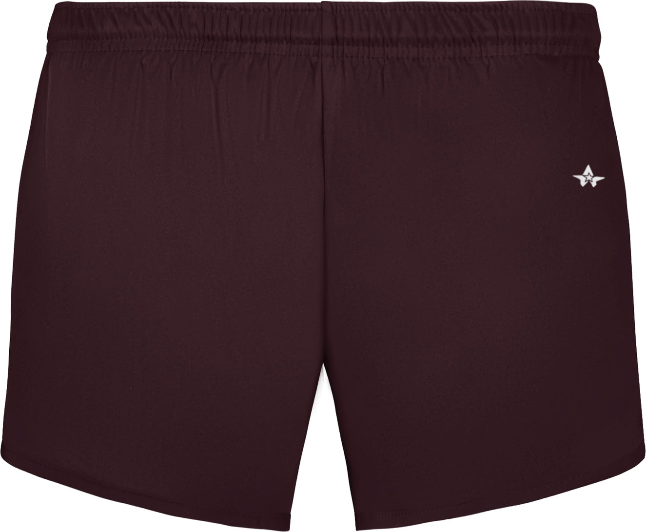 BA MAROON LADIES B-CORE TRACK SHORT