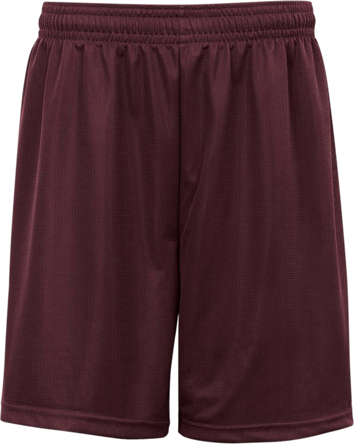 BA MAROON MINI MESH SHORT