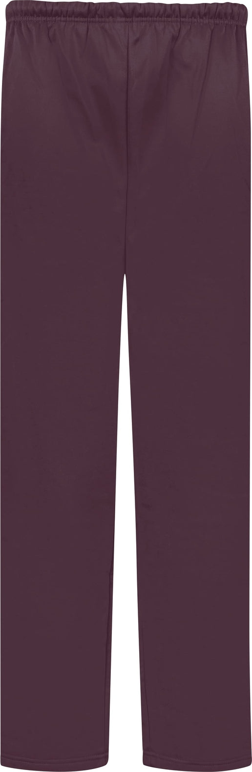 BA MAROON PERF. FLEECE OPEN BOTTOM PANT