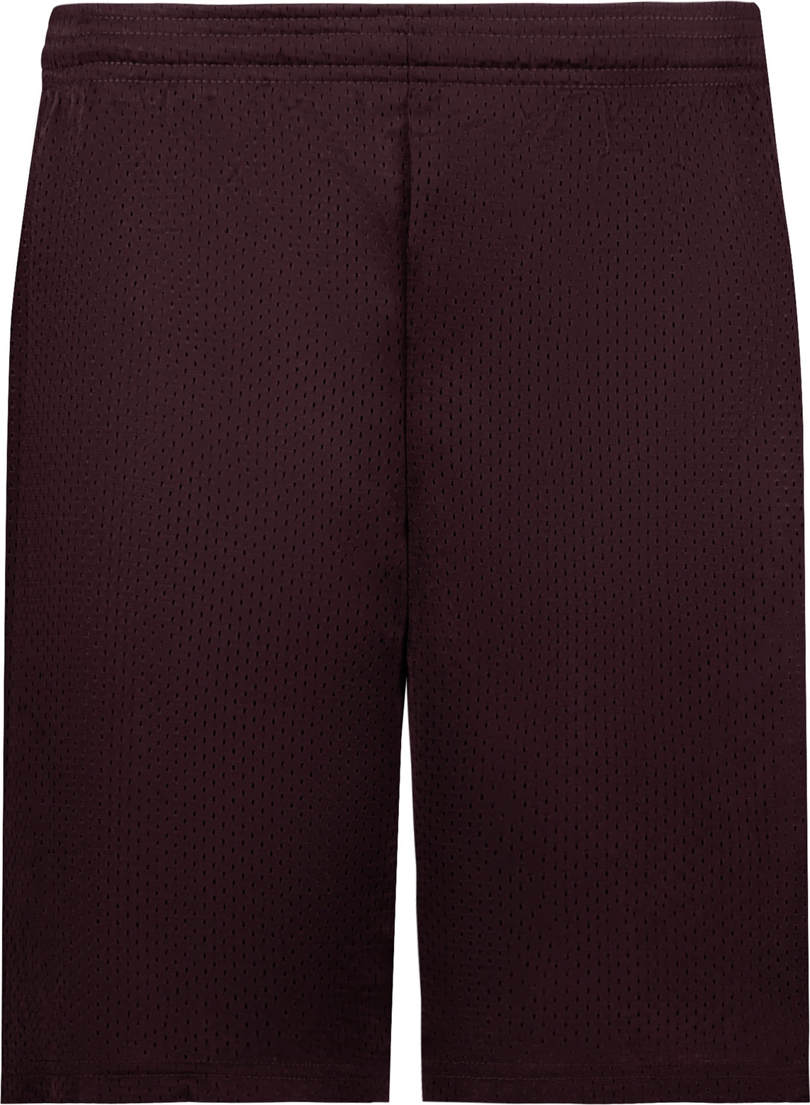 Front View of BA MAROON YOUTH C2 MESH SHORT
