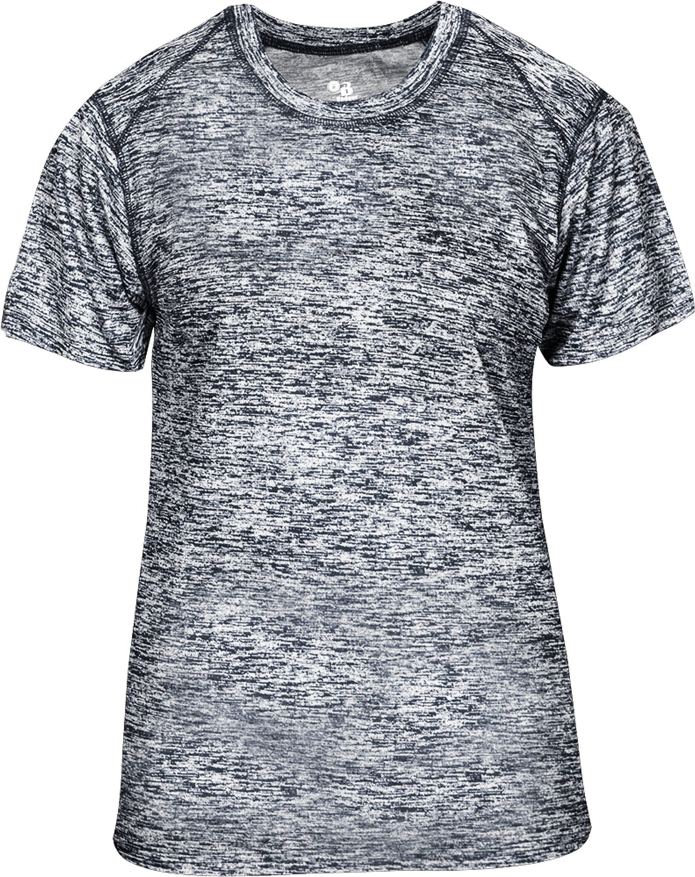 Front View of BA NAVY BLEND BLEND LADIES' TEE