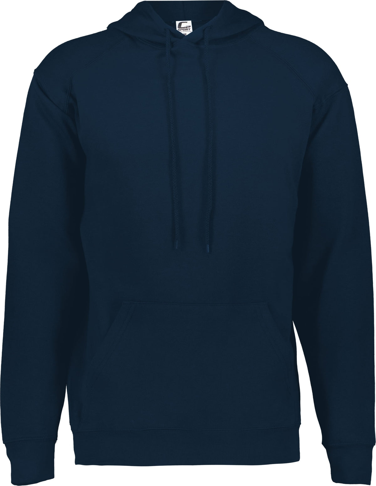 Front View of BA NAVY C2 FLEECE HOODIE