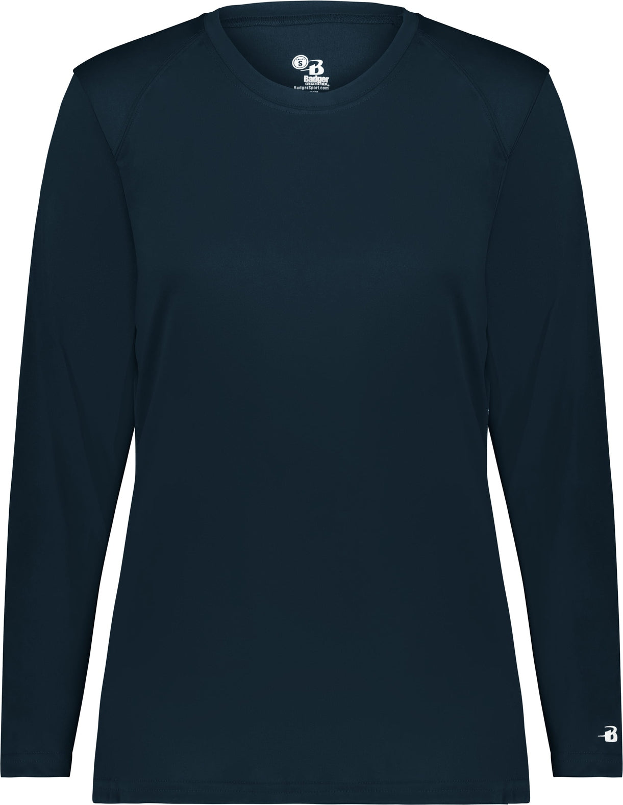 BA NAVY LADIES B-CORE L/S TEE