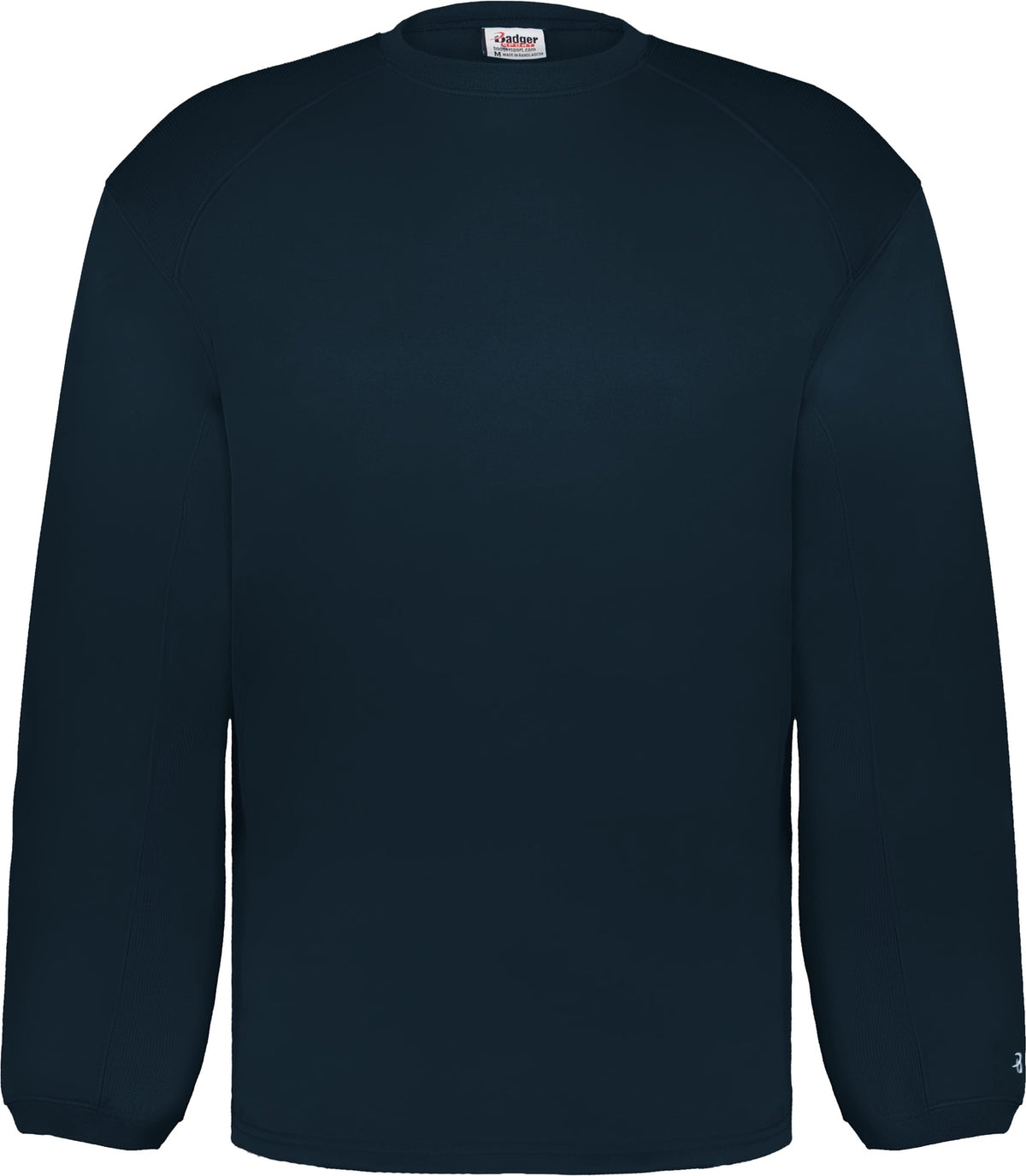Front View of BA NAVY PERFORMANCE FLEECE CREW