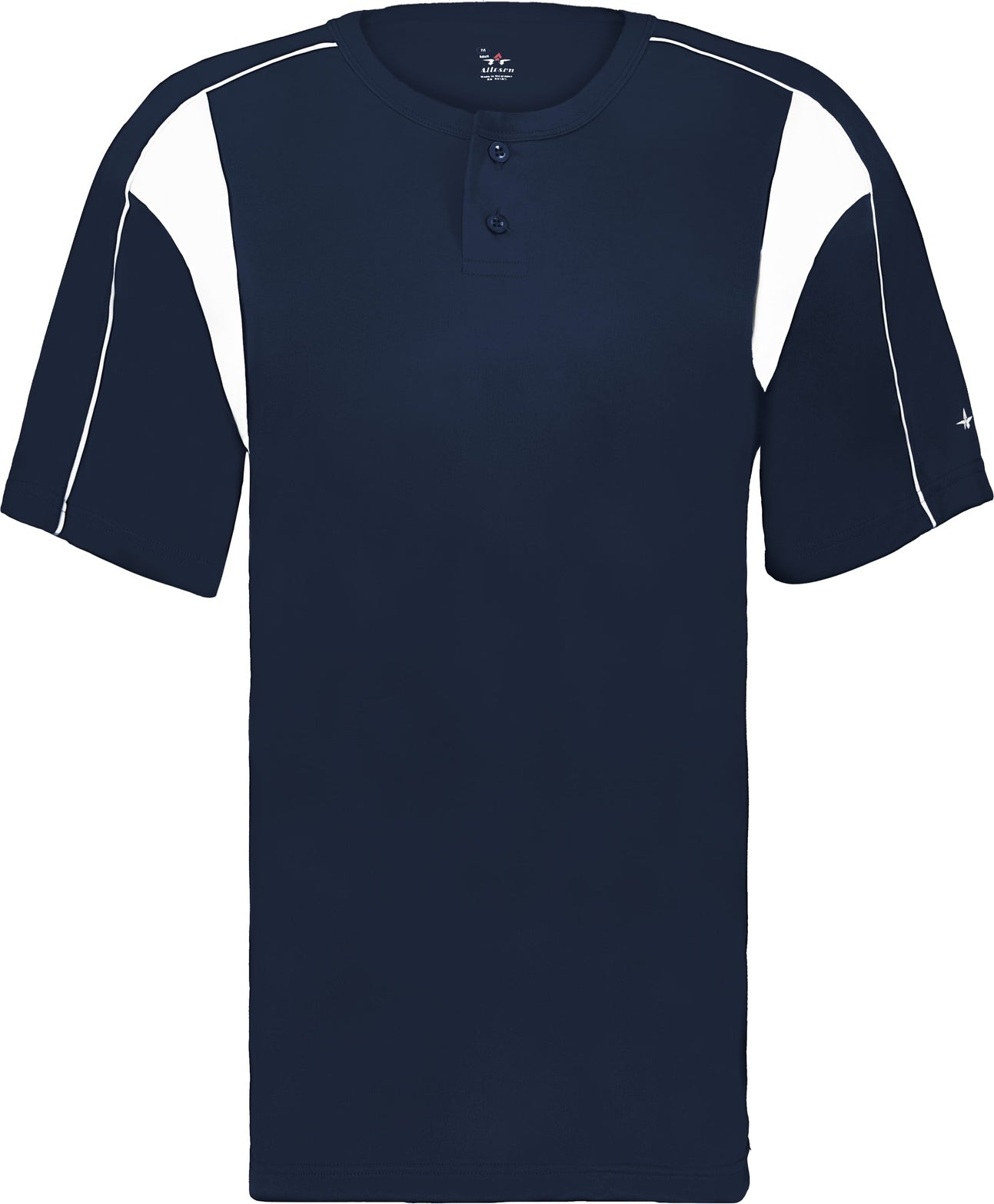 BA NAVY/WHITE YOUTH PRO PLACKET