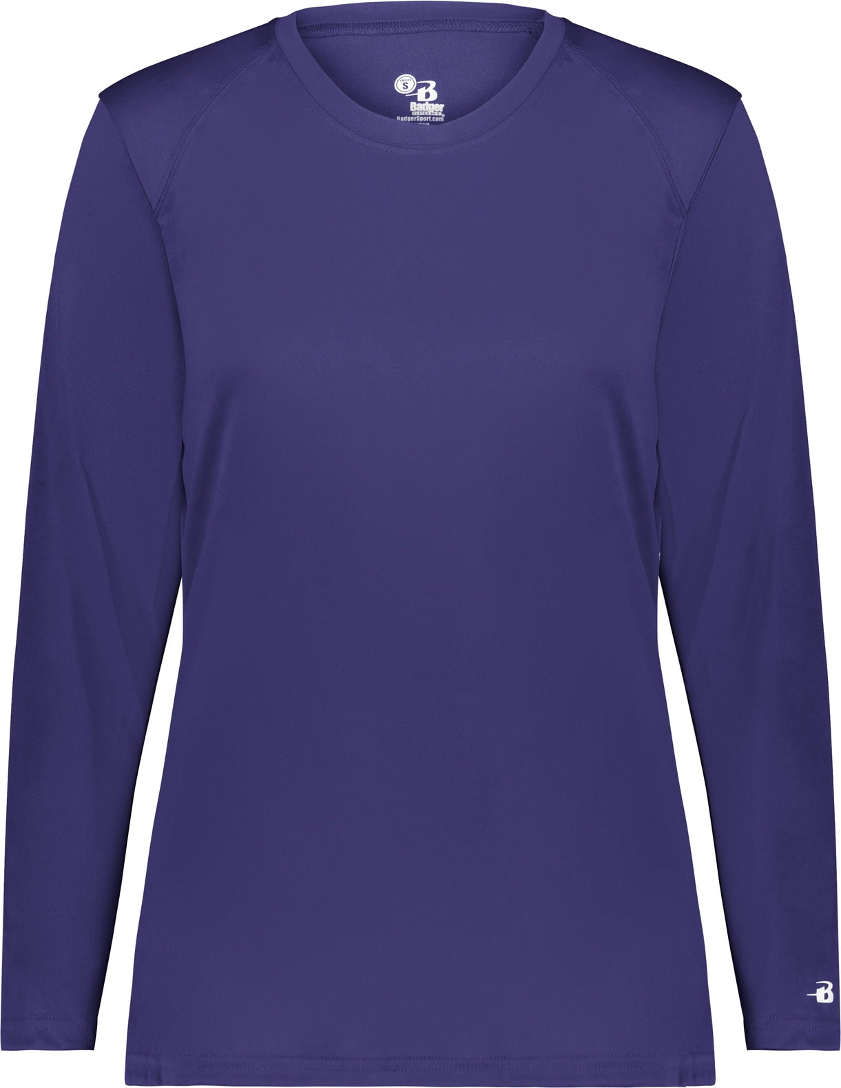 BA PURPLE LADIES B-CORE L/S TEE