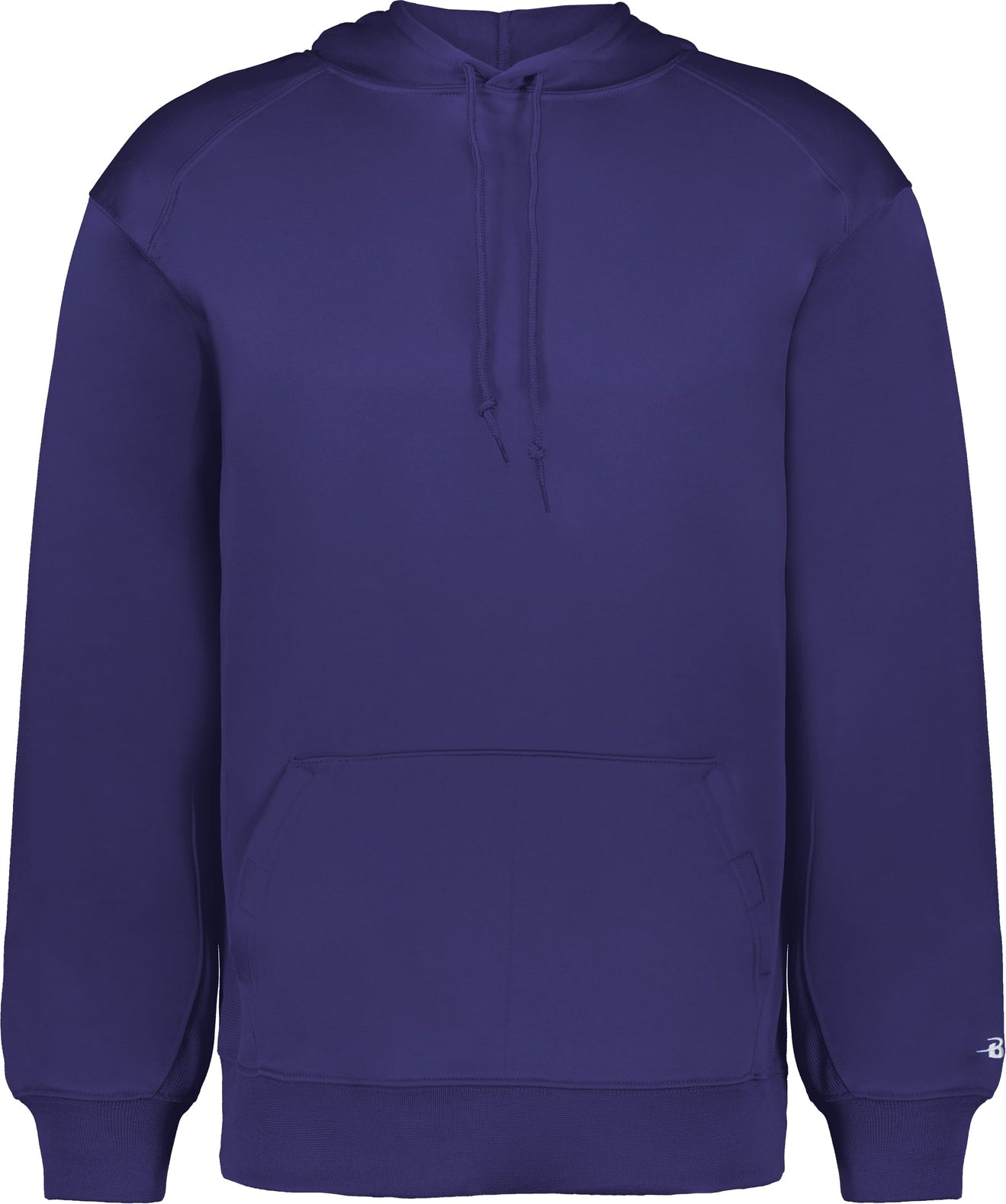 BA PURPLE PERFORMANCE FLEECE HOODIE