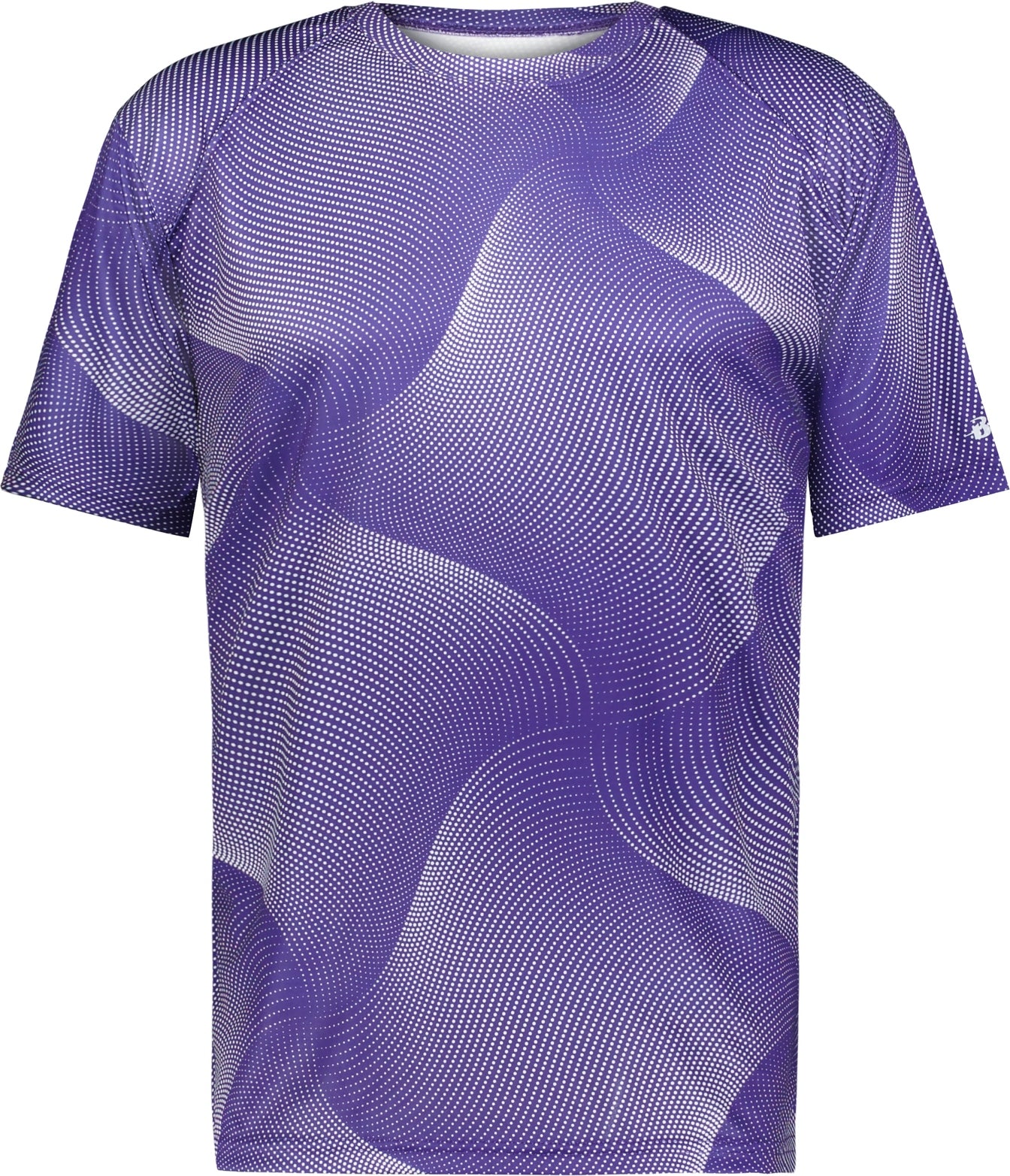 BA PURPLE WARP WARP TEE